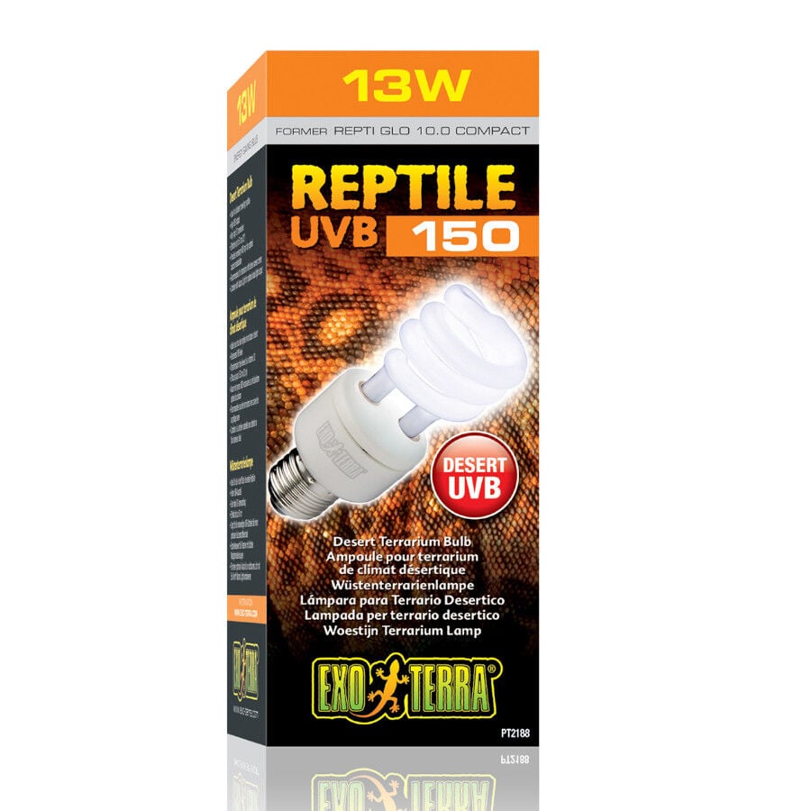Exo Terra Reptile Bombilla UVB 150 para terrario, , large Imagen numero 1